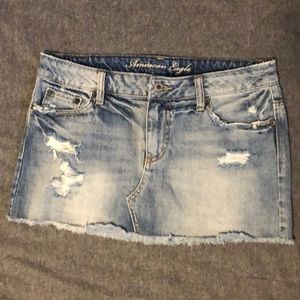 American Eagle jean skirt